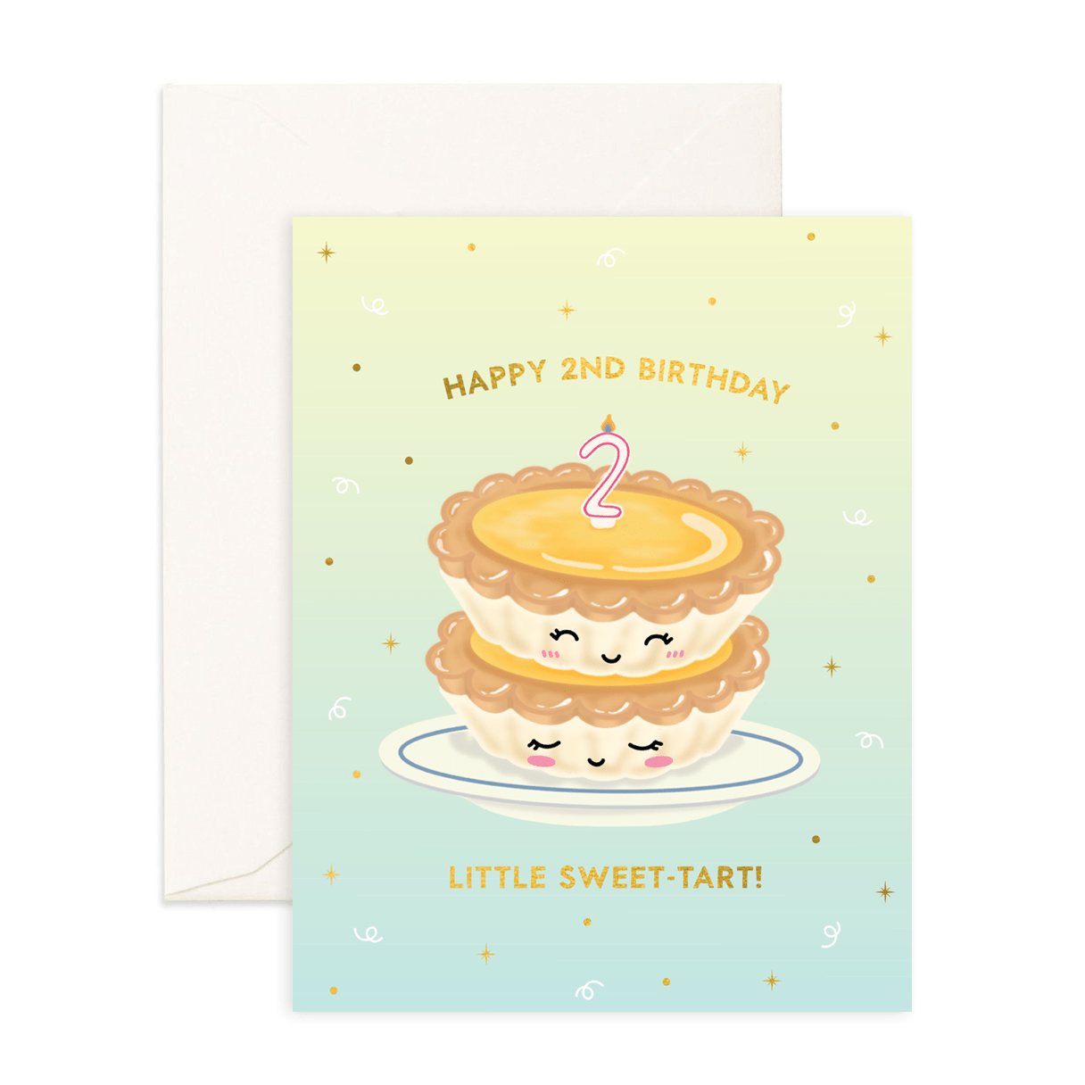 2nd Birthday - Greeting Card - Sparkles & Joy