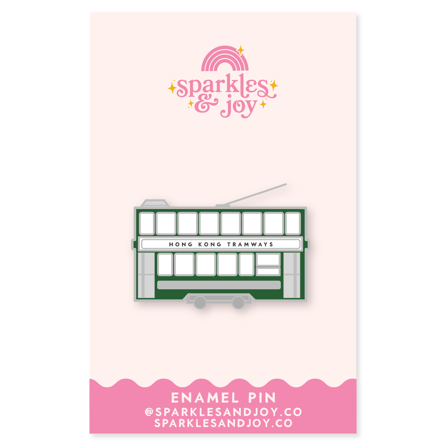 Ding Ding Enamel Pin