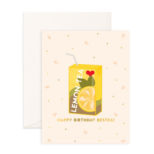 Birthday Bestea - Greeting Card - Sparkles & Joy