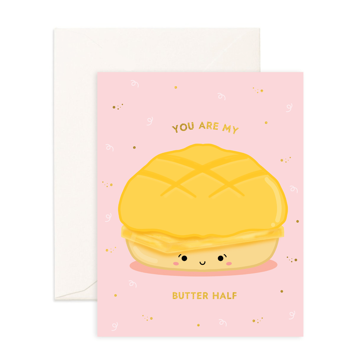 Butter Half - Greeting Card - Sparkles & Joy