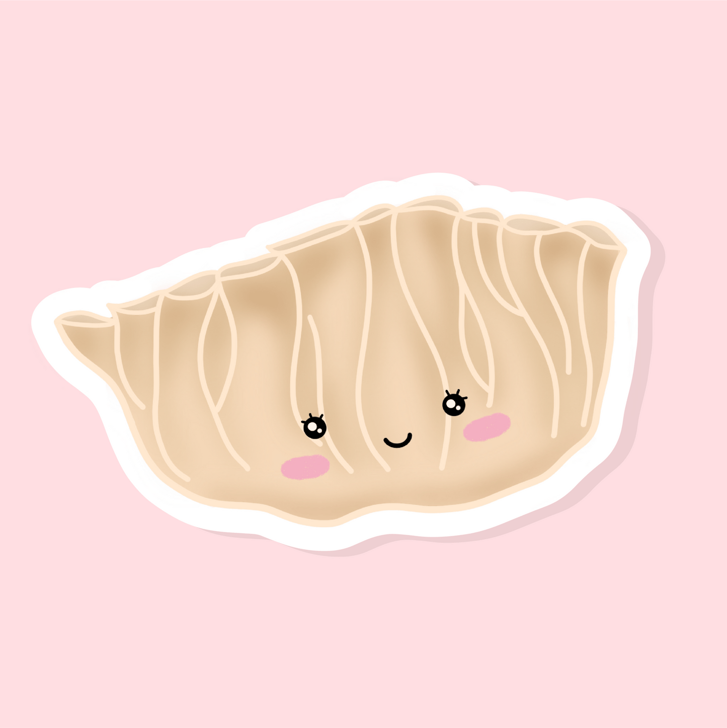 Dumplings - Matte Vinyl Sticker - Sparkles & Joy