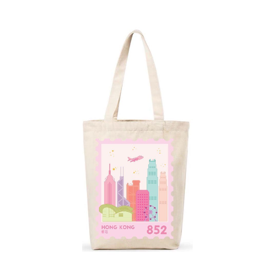 Hong Kong Skyline Tote Bag - Sparkles & Joy