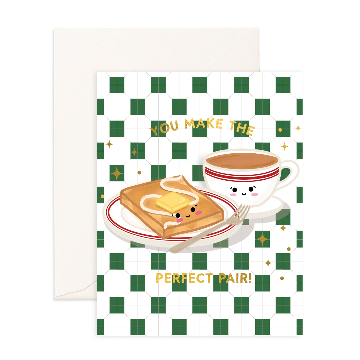 The Perfect Pair - Greeting Card - Sparkles & Joy
