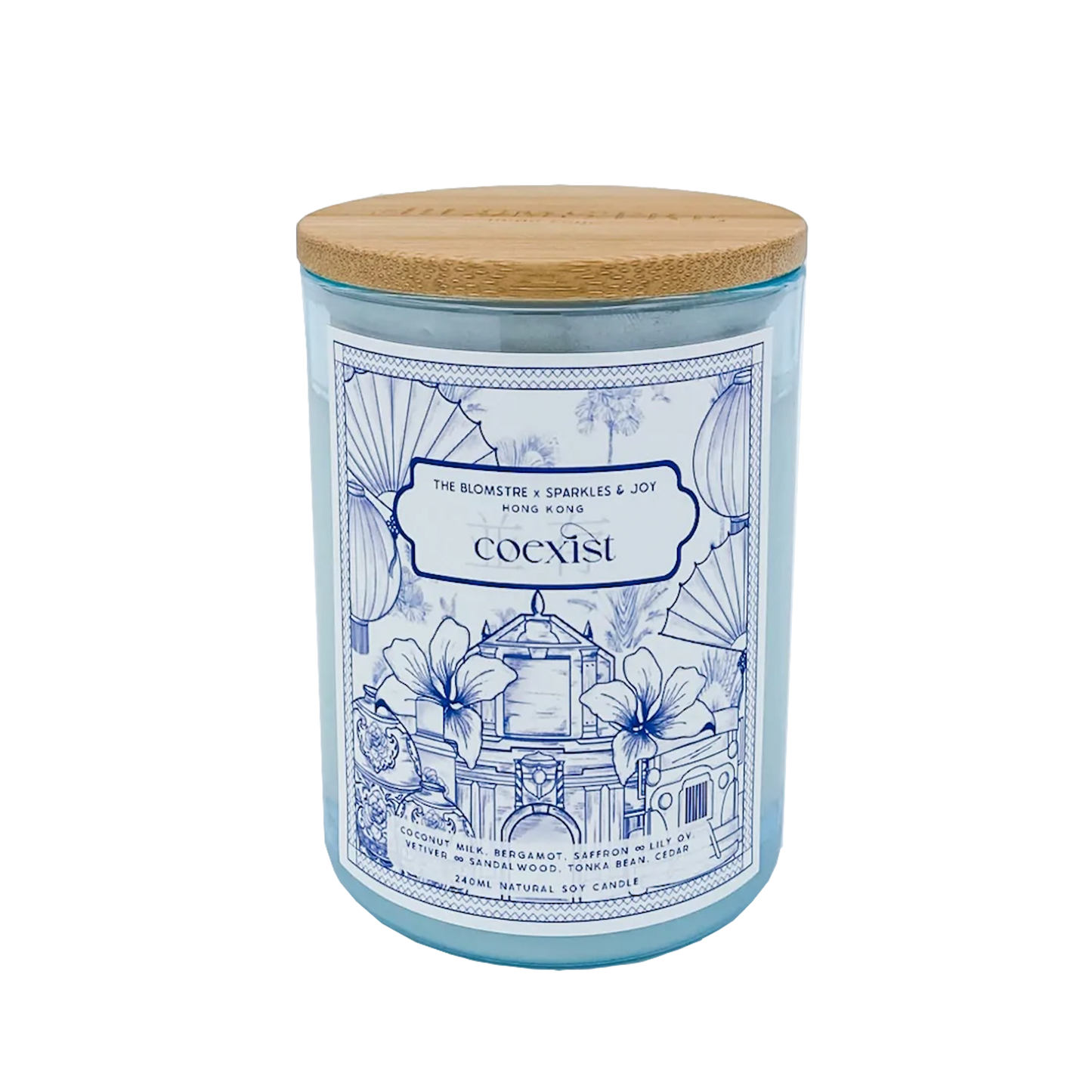 Hong Kong Centric: COEXIST - Soy Candle (240ml) Sparkles & Joy