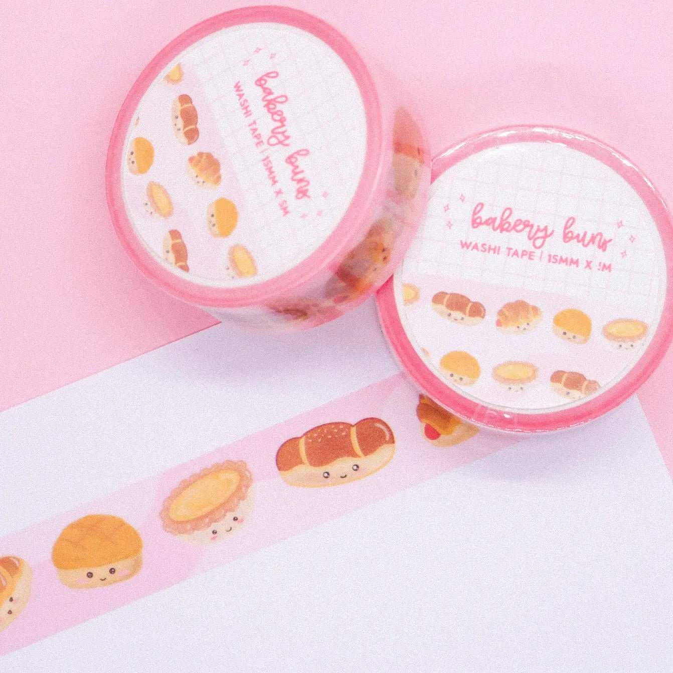 Bakery Buns - Washi Tape - Sparkles & Joy