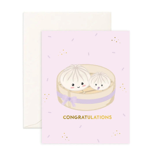 Congratulations Baby Bao - Greeting Card - Sparkles & Joy