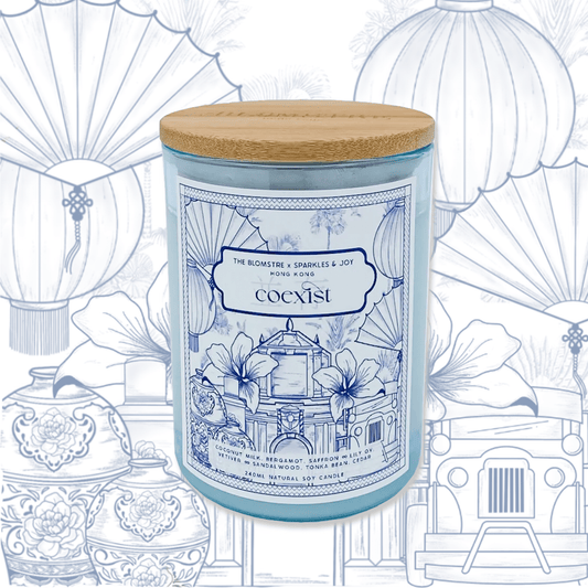 Hong Kong Centric: COEXIST - Soy Candle (240ml) - Sparkles & Joy