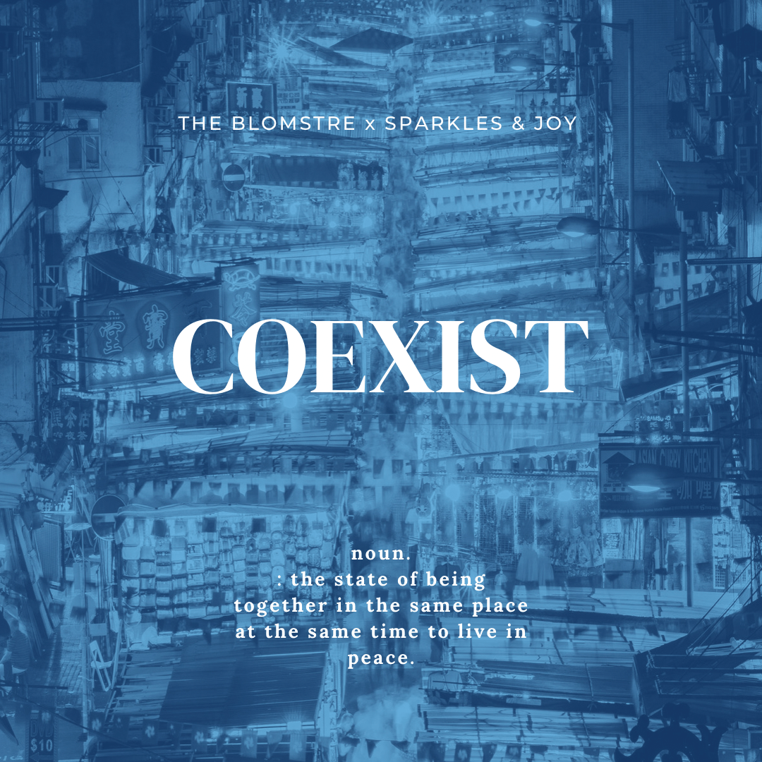 Hong Kong Centric: COEXIST - Soy Candle (240ml) - Sparkles & Joy