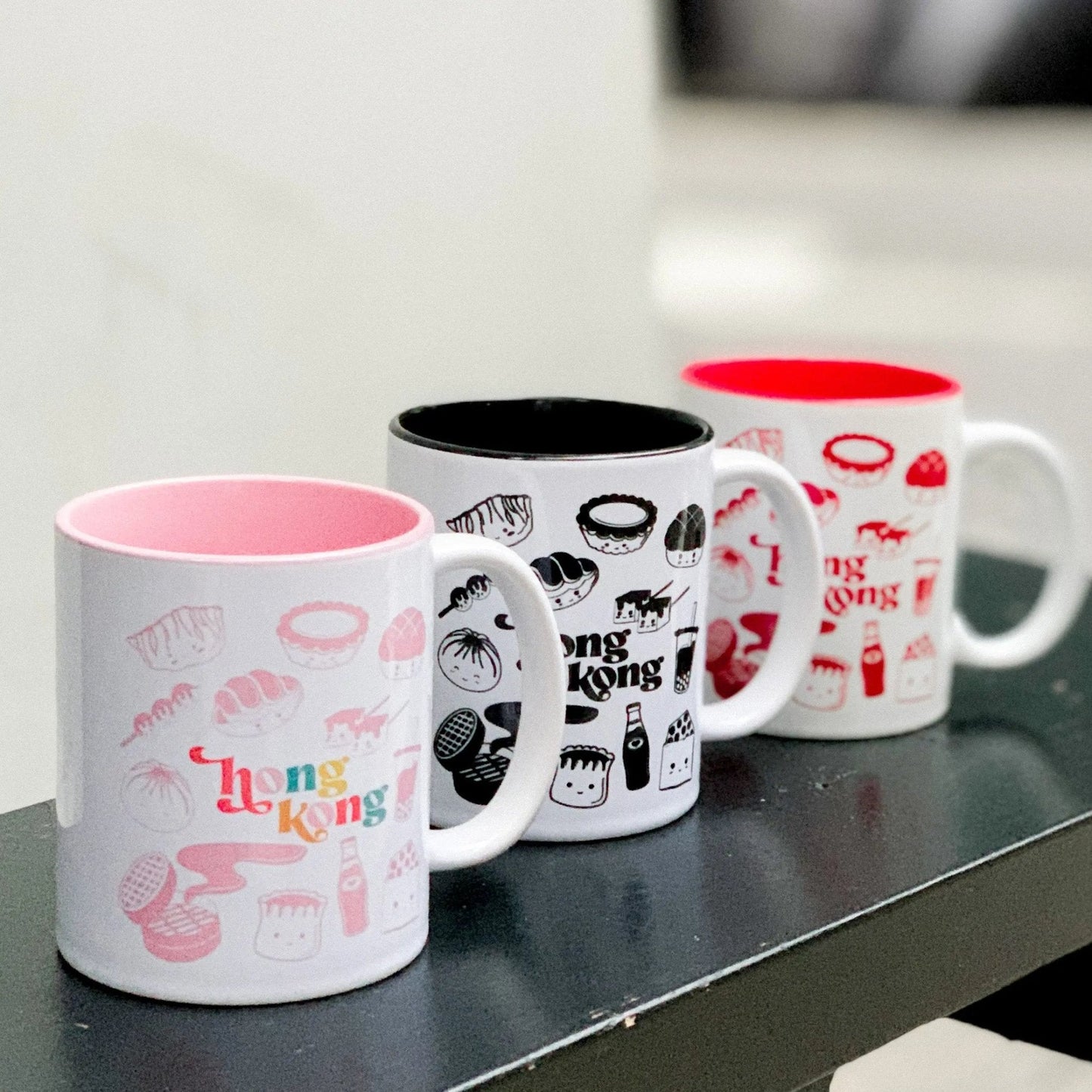 Hong Kong Foodie - Mug (Black) - Sparkles & Joy