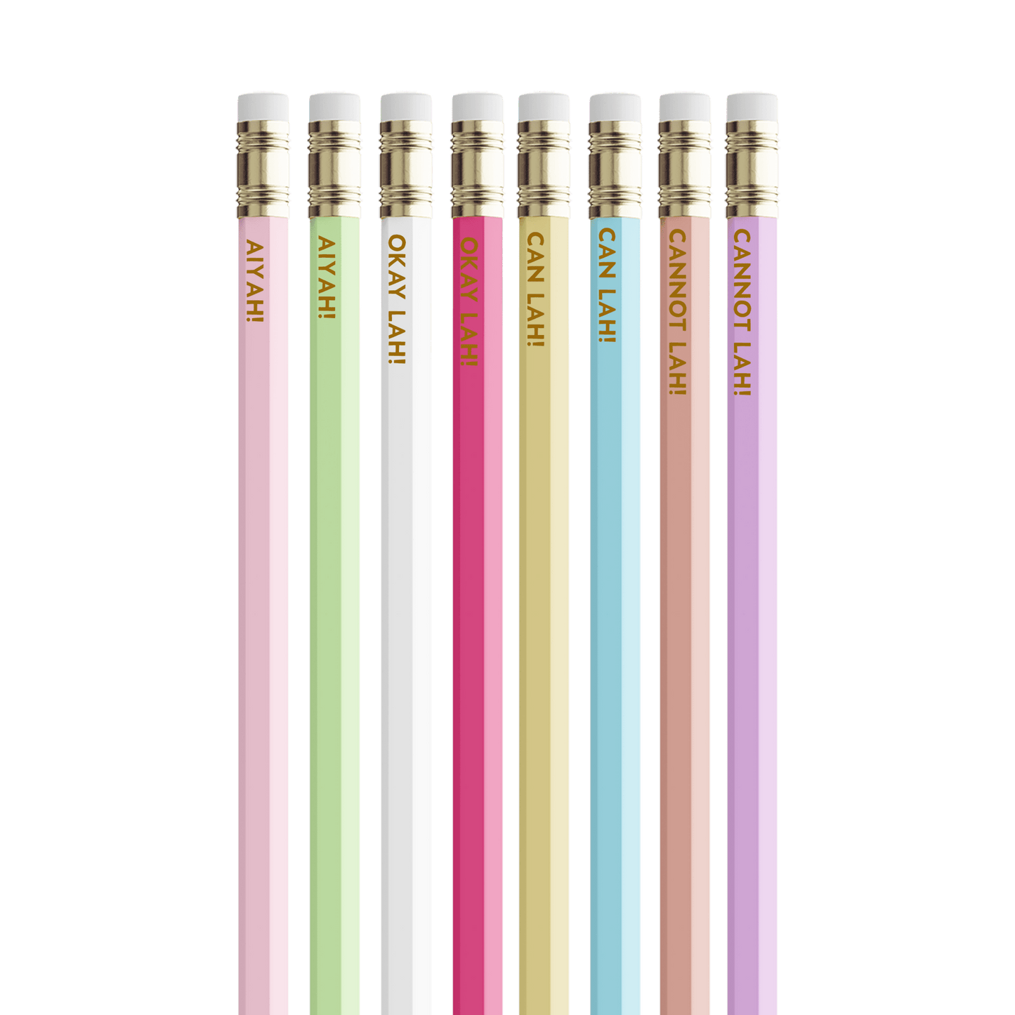 Hong Kong Pencil Set - Sparkles & Joy