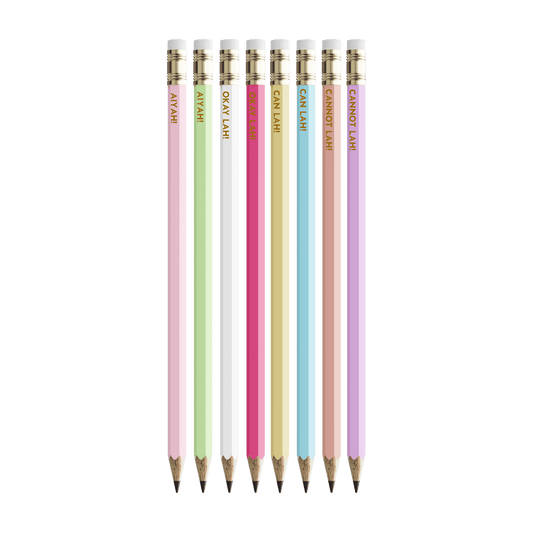 Hong Kong Pencil Set - Sparkles & Joy