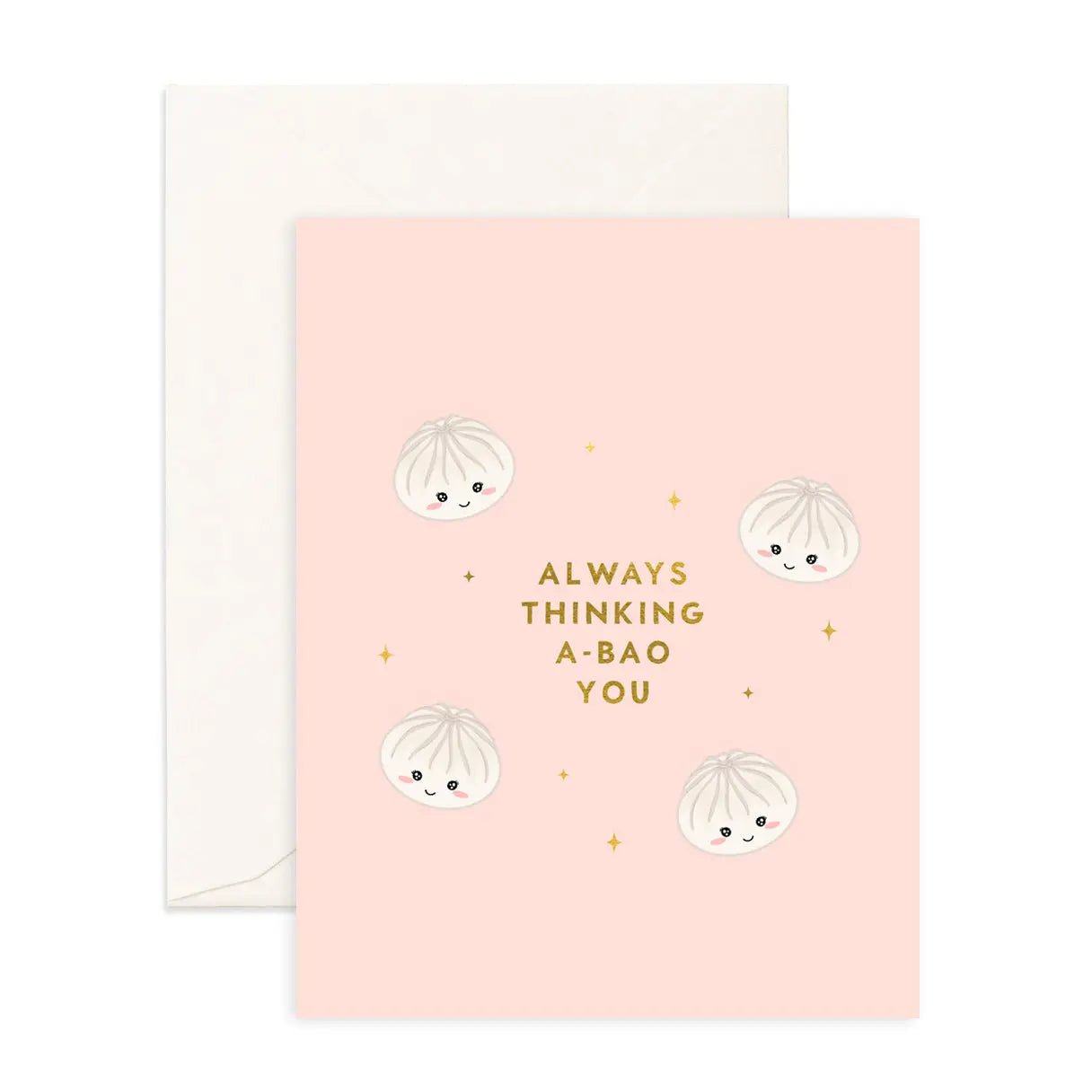 Thinking A - Bao You - Greeting Card - Sparkles & Joy