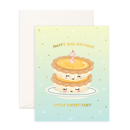 2nd Birthday - Greeting Card