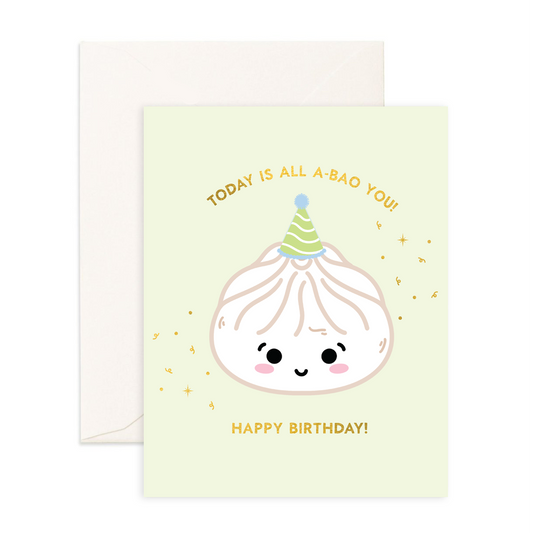 Today is All A-Bao You! - Greeting Card