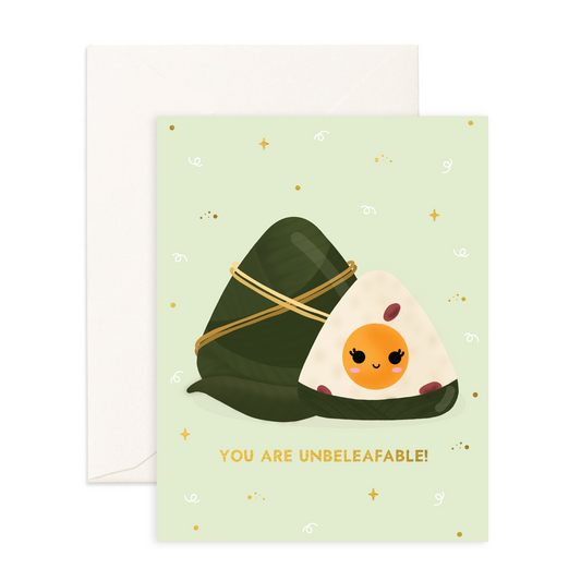 UnbeLEAFable! - Greeting Card
