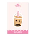 Bubble Tea - Glitter Vinyl Sticker - Sparkles & Joy