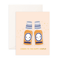 Cheers To The Happy Couple - Greeting Card - Sparkles & Joy