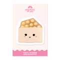 Egg Puff - Glitter Vinyl Sticker - Sparkles & Joy