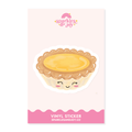 Egg Tart - Glitter Vinyl Sticker - Sparkles & Joy