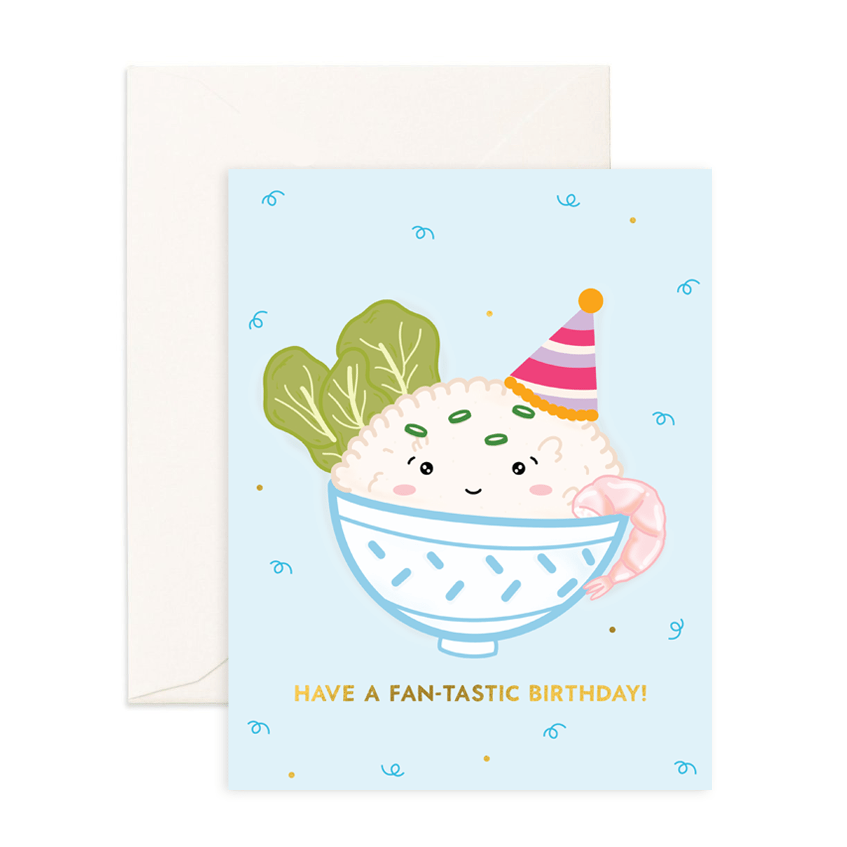 Fan - Tastic Birthday! - Greeting Card - Sparkles & Joy