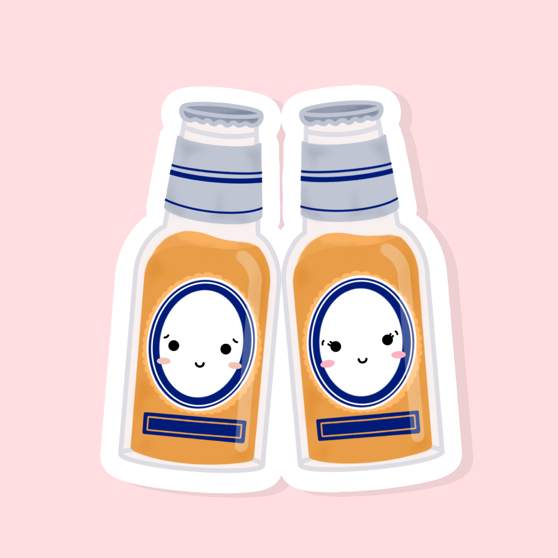 Hong Kong Beer - Matte Vinyl Sticker - Sparkles & Joy