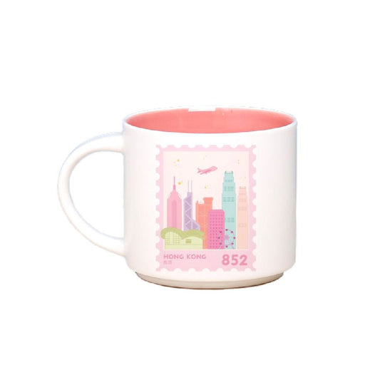 Hong Kong Skyline Stamp - Stackable Mug - Sparkles & Joy