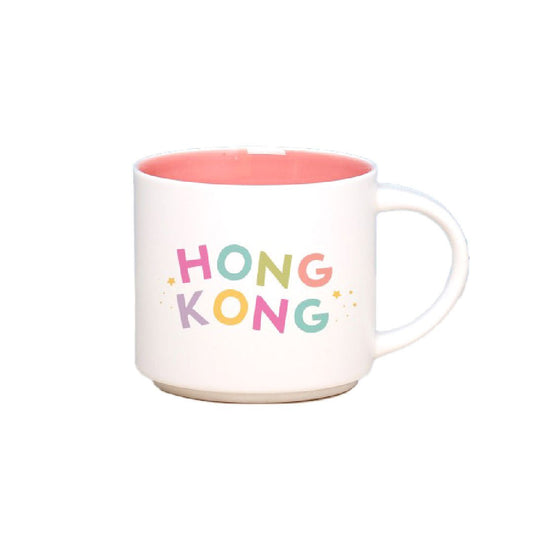 Hong Kong Skyline Stamp - Stackable Mug - Sparkles & Joy