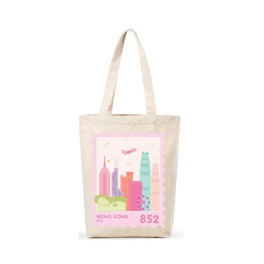 Hong Kong Skyline Tote Bag - Sparkles & Joy
