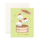 Jingle Bao - Christmas Greeting Card - Sparkles & Joy