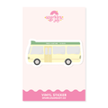Minibus - Glitter Vinyl Sticker - Sparkles & Joy