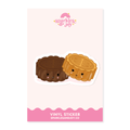 Mooncake - Glitter Vinyl Sticker - Sparkles & Joy