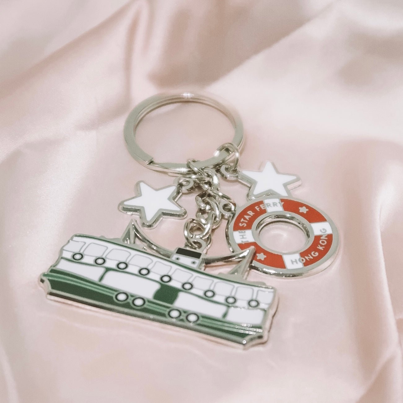 Star Ferry Enamel Keychain - Sparkles & Joy