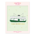 Thank You Ferry Much - Greeting Card Set - Sparkles & Joy