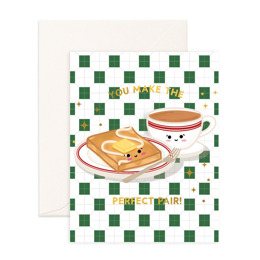 The Perfect Pair - Greeting Card - Sparkles & Joy