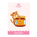 Tiger Balm - Glitter Vinyl Sticker - Sparkles & Joy