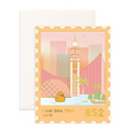 Tsim Sha Tsui Stamp - Greeting Card - Sparkles & Joy