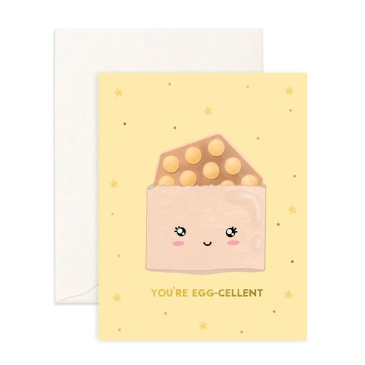 You're EGG - cellent - Greeting Card - Sparkles & Joy