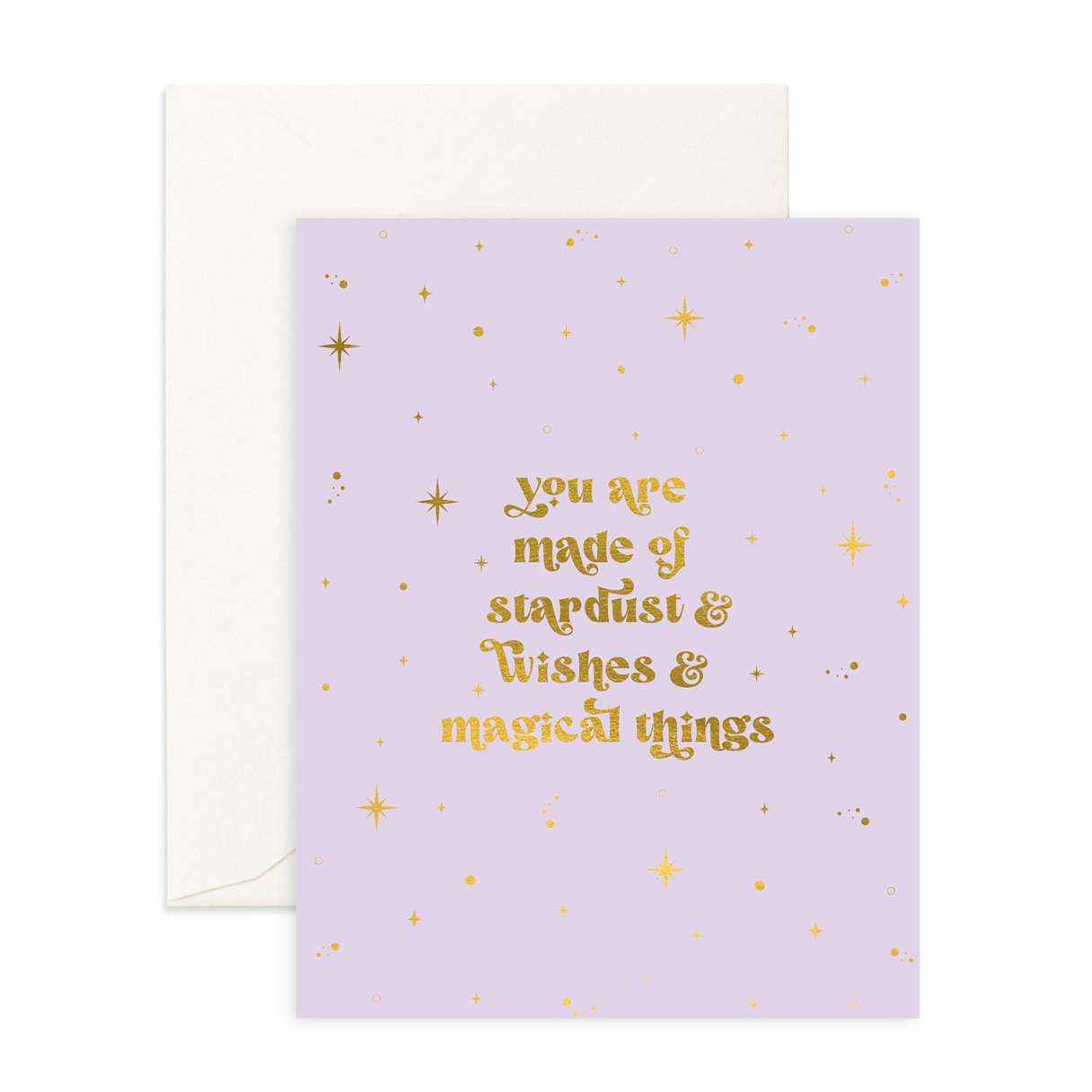 Made of Stardust - Greeting Card