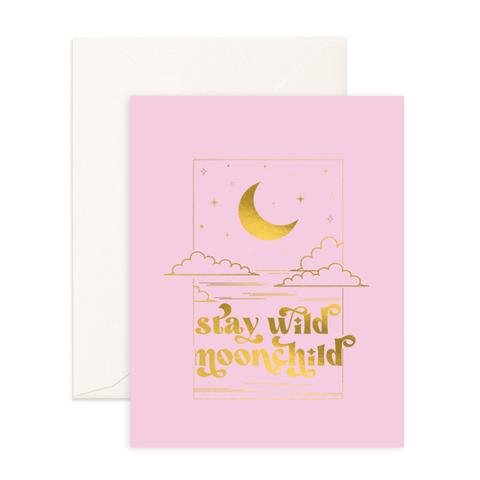Moon Child- Greeting Card