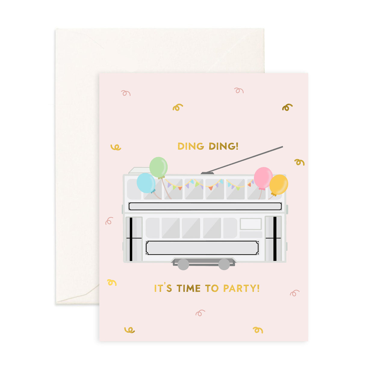Ding Ding Party - Greeting Card