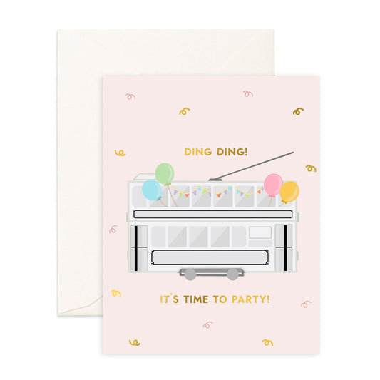 Ding Ding Party - Greeting Card