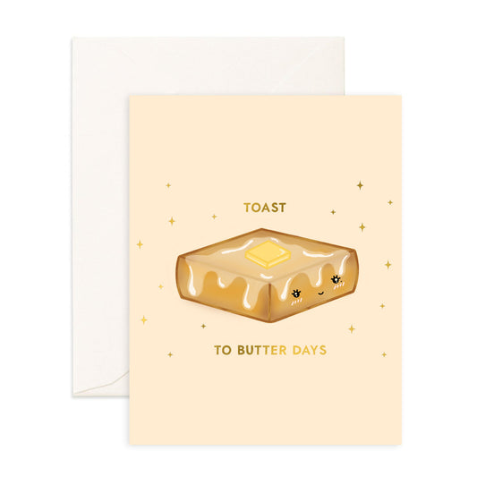 Butter Days - Greeting Card