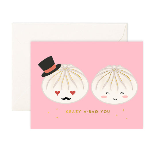 Crazy A-BAO You - Greeting Card