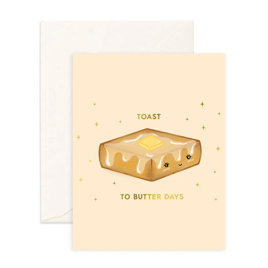 Butter Days - Greeting Card - Sparkles & Joy