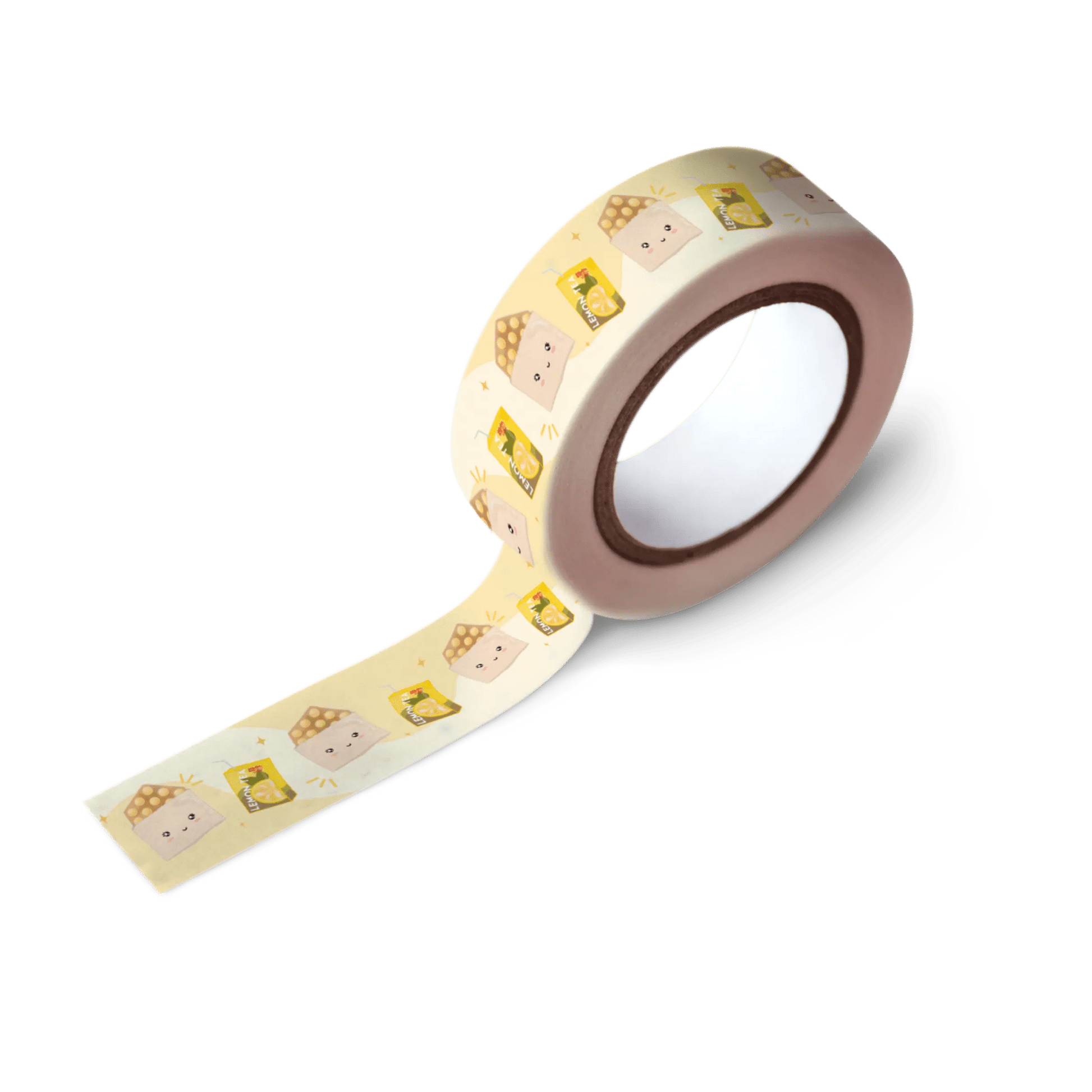 Egg Puff & Lemon Tea - Washi Tape - Sparkles & Joy