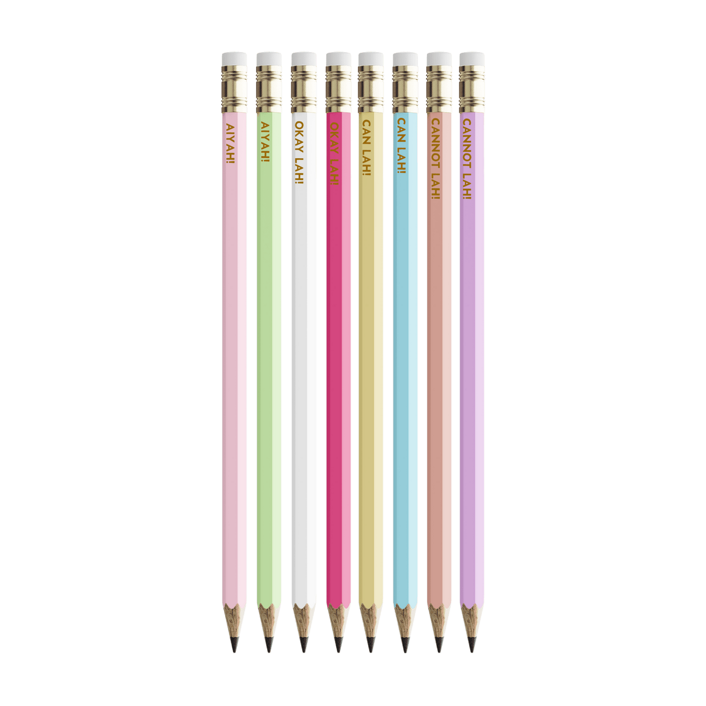 Hong Kong Pencil Set - Sparkles & Joy