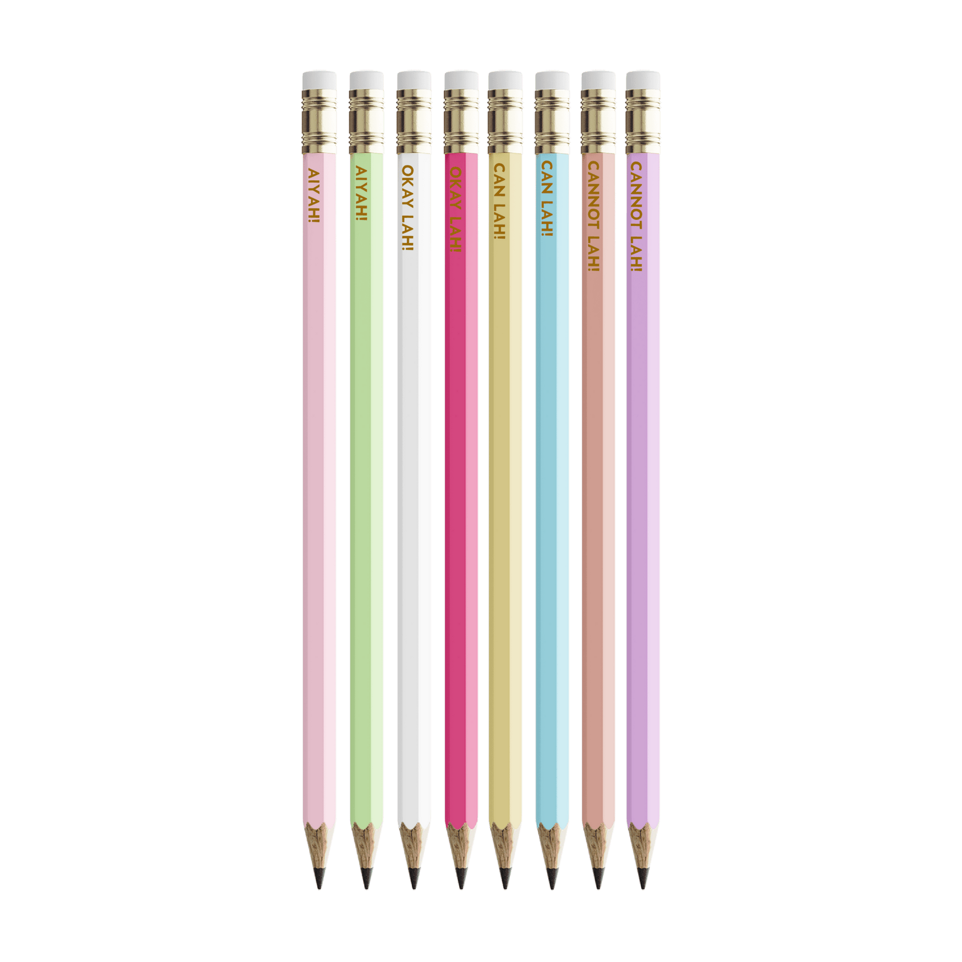 Hong Kong Pencil Set - Sparkles & Joy