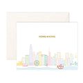 Hong Kong Skyline - Greeting Card - Sparkles & Joy