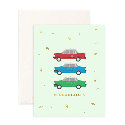 Squadgoals - Greeting Card - Sparkles & Joy