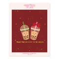 Teas The Season - Christmas Greeting Card Boxed Set - Sparkles & Joy